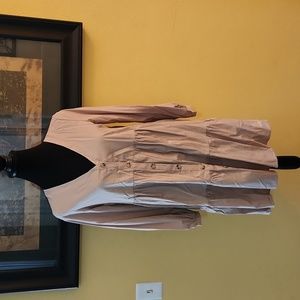 Brown Baby doll dress